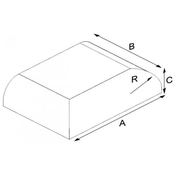 Oval Pres İnce Bitiş Tuğlası – OP-7